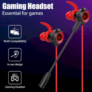 G20 Gaming Earphones In-Ear Headphones Stereo Headset Computer Notebook Universal Wired Headset Cool Waterproof With Microphone