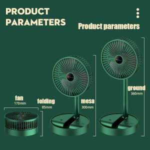 Adjustable Portable Folding Fan